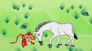 Зелёный попугай - песня Красной Шапочки. Аа! В Африке горы вот такой вышины! Аа! и зелёный попугай