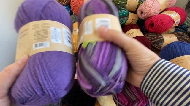 Пряжа Alize Wooltime. Вся палитра. Обзор сочетаний цветов. смотреть онлайн