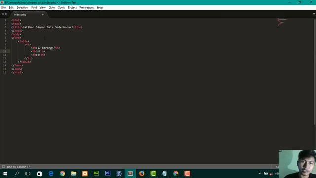 Tutorial Bagaimana Cara Input Data Menggunakan PHP смотреть онлайн