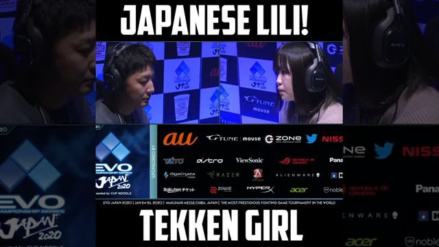JAPANESE LILI AT EVO! 🔥🔥😍 Ruri (Lili) vs Gochi (Leroy) Tekken 7 EVO JAPAN смотреть онлайн
