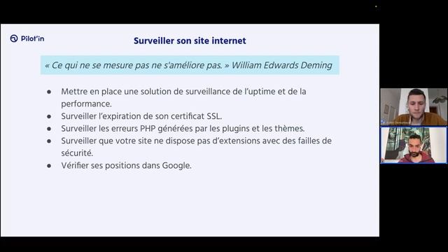 Maintenance de site WordPress : bonnes pratiques & processus смотреть онлайн