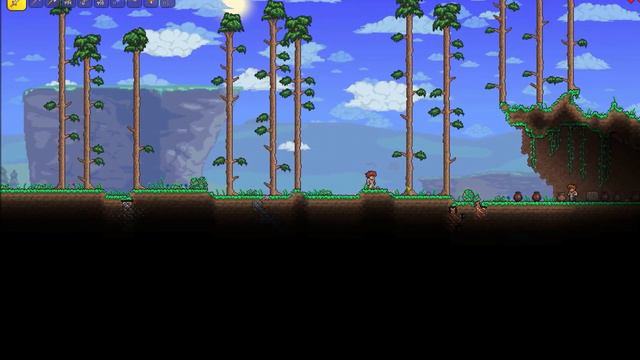 Terraria 101: Cutting Down a Tree! смотреть онлайн