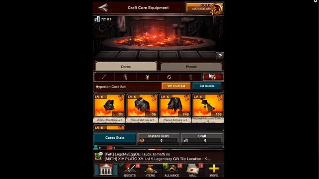 Game Of War: Cores P#2 - How to Swap Core/Piece ready for Craft in 5 minutes смотреть онлайн