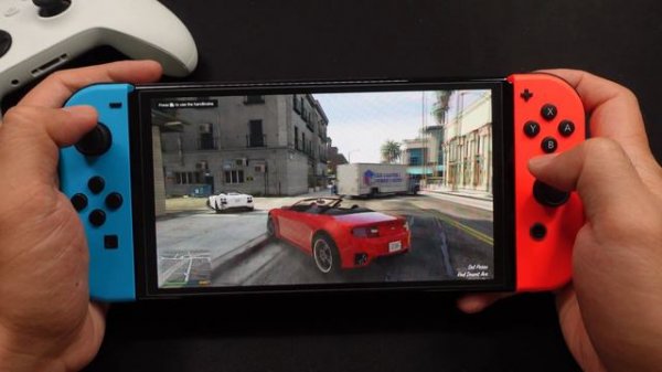 GTA 5 Gameplay On Nintendo Switch OLED