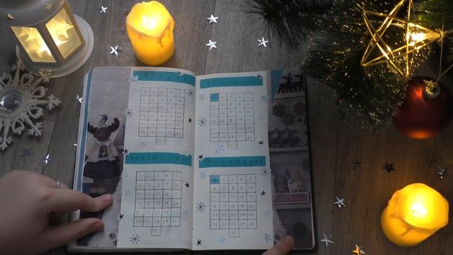 BULLET JOURNAL ежедневник ✨ оформление и развороты на январь смотреть онлайн