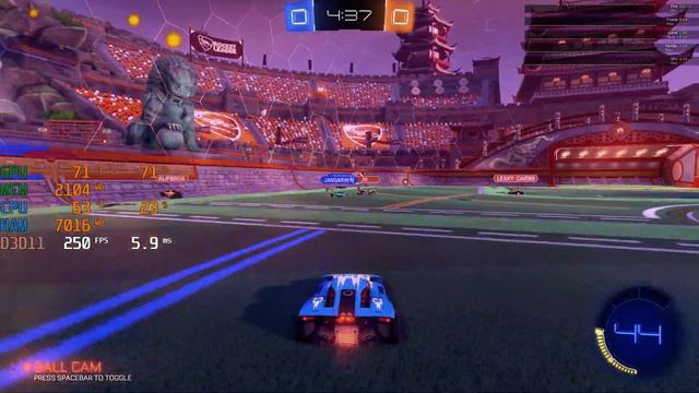 Rocket League - RTX 3070 + i5 10400F - 1440p Max Settings - Benchmark Fps Test смотреть онлайн