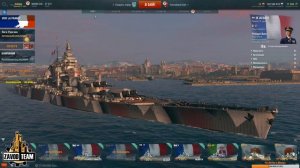 _ Французский _ Линкор _ RICHELIEU _ 8 уровень _ День 9 _ И компания Золото Франции _