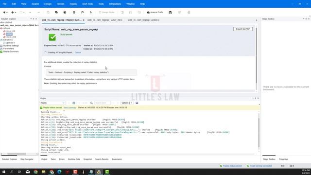 Difference between web_reg_save_param_regex vs web_reg_save_param in LoadRunner | Littles Law #lr смотреть онлайн