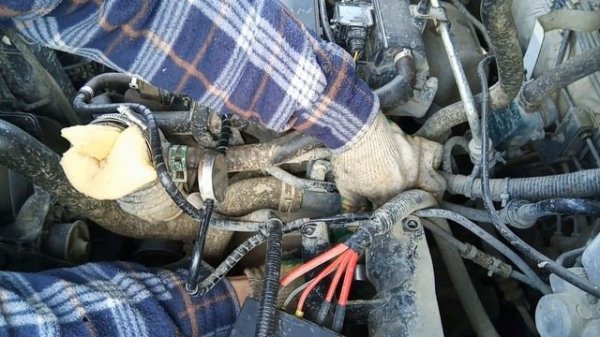 Замена термостата (Thermostat replacement)