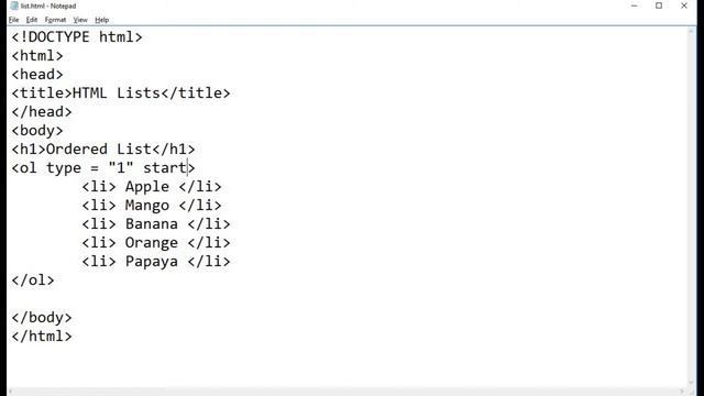 HTML Lists in Hindi | Ordered List | Unordered List | Definition List смотреть онлайн
