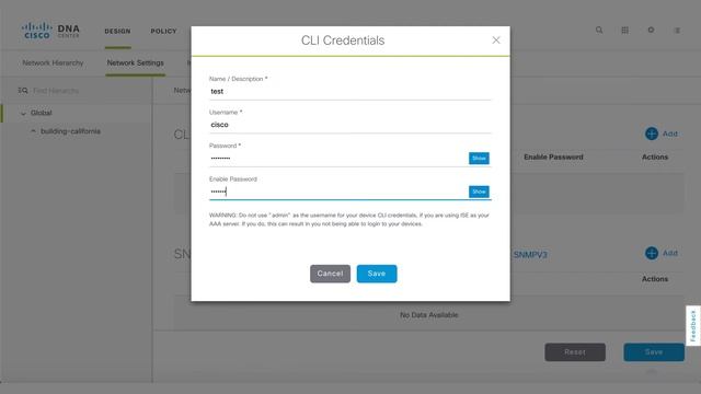 How To Configure CLI and SNMP Credentials on Cisco DNA Center смотреть онлайн