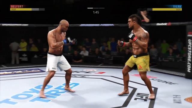 Vitor Belfort vs Wanderlei Silva - EA Sports UFC 3 смотреть онлайн