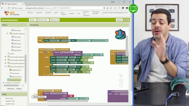 Como Programar Aplicativos para Android - Aula #21 - Integração com Arduino via Bluetooth смотреть онлайн