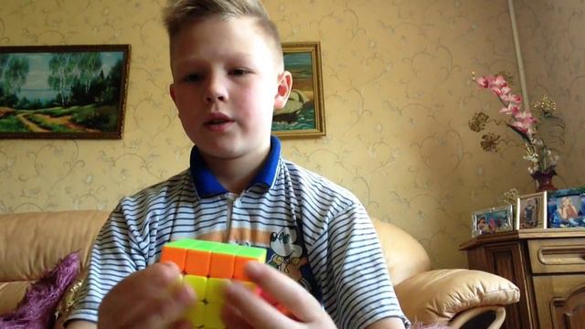Посылка из Китая кубик Рубика 4х4 MO FANG GE QiYuan S смотреть онлайн