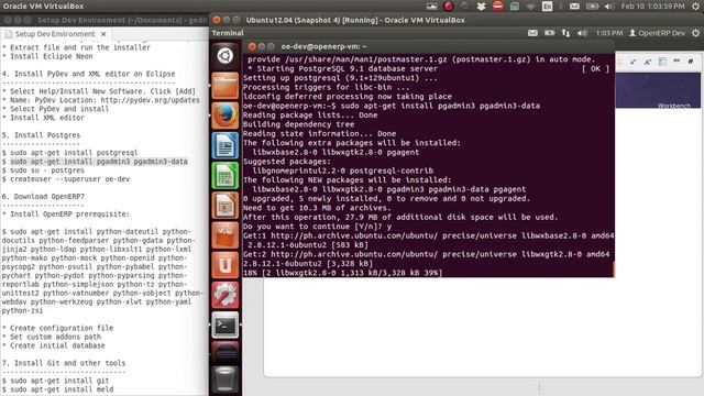 Setup OpenERP development environment in Ubuntu 12.04 смотреть онлайн