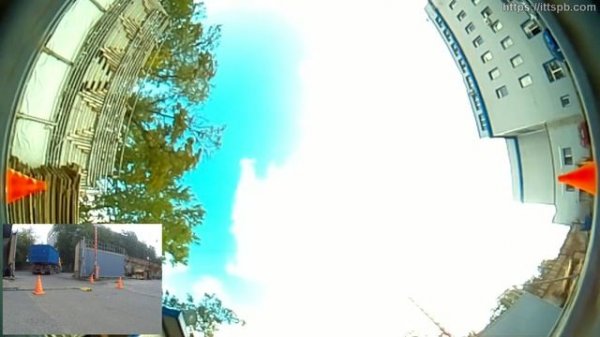 Демонстрация работы цифровой камеры "Краб-1IP"