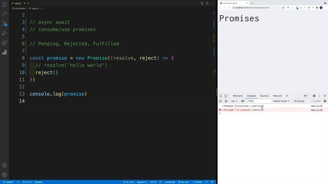Javascript Nuggets - Promises смотреть онлайн