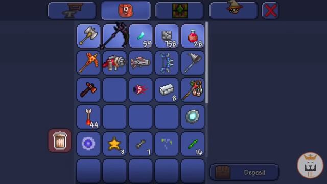 Let's Play Terraria (1.2.13) iOS- Broken Hero Sword & Pirhana Gun! Episode 75 смотреть онлайн