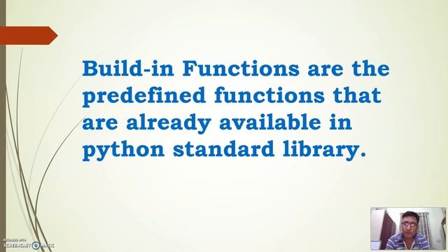 FUNCTION (PART 1/6) IN PYTHON (BUILD-IN, MODULE AND USER DEFINED) смотреть онлайн