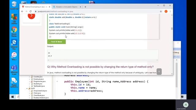 Java OOP 06 Overload Override смотреть онлайн