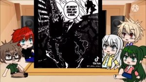 Mha parents react to manga deku