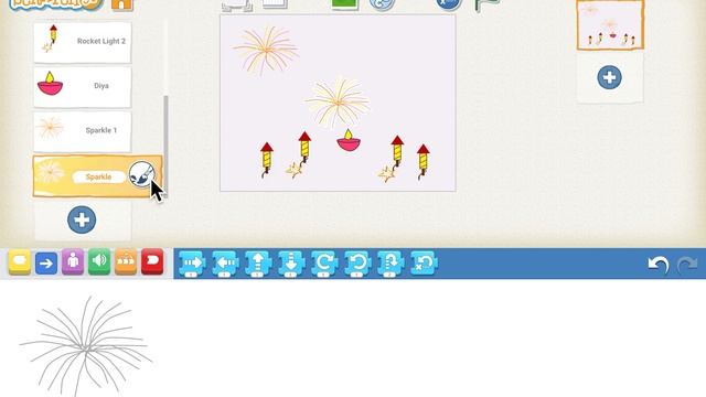 Scratch Junior Lesson 6: Diwali Celebrations (Fireworks Project) смотреть онлайн