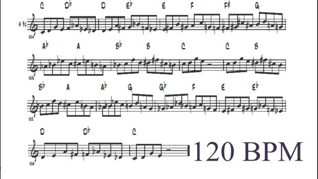 [TRUMPET JAZZ METHOD] 250 jazz patterns - Preliminary Patterns 031 смотреть онлайн
