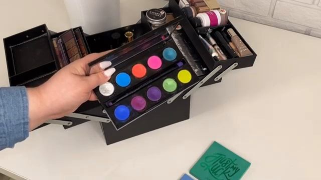 Мой кейс визажиста // Собираюсь на выезд к невесте смотреть онлайн