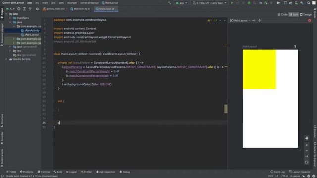 Android Programmatically Design #ConstraintLayout #Part1 смотреть онлайн