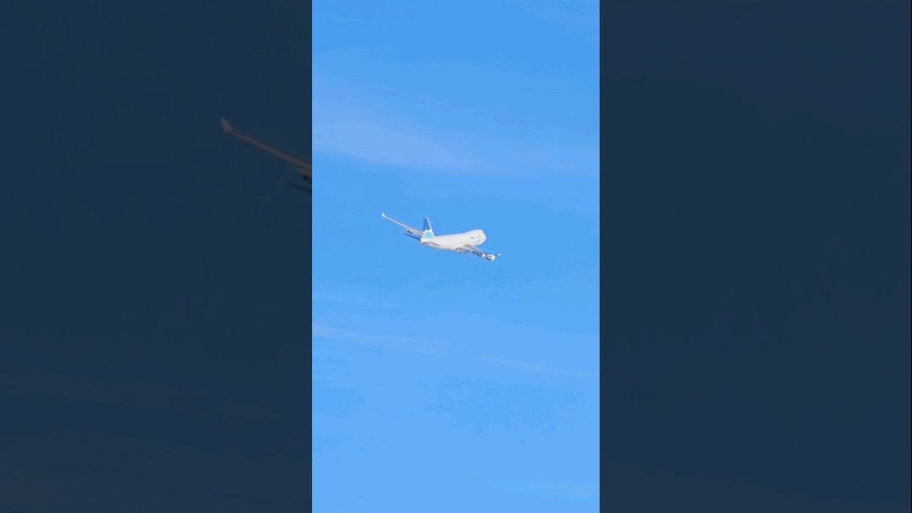Boeing 747-4B5F (ER) #astana #france #sky #boeing #boeing747 #kz #747 #airport смотреть онлайн