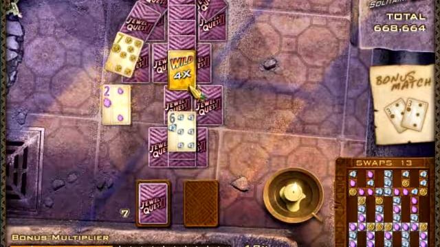 Jewel Quest Solitaire 2: some many misses! смотреть онлайн