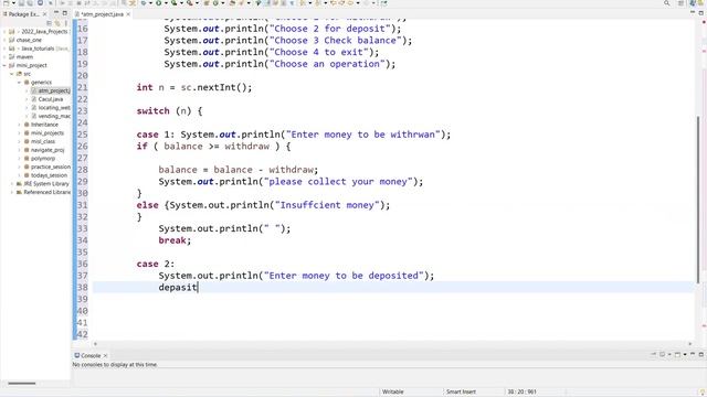 Simple ATM Machine | Java Project for Beginners | Source Code Included under description. смотреть онлайн