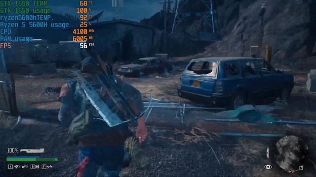 DAYS GONE PC [Screen Recorded ] Gaming Review on HP Pavilion [ Ryzen 5 5600h] [GTX 1650]#daysgonepc смотреть онлайн