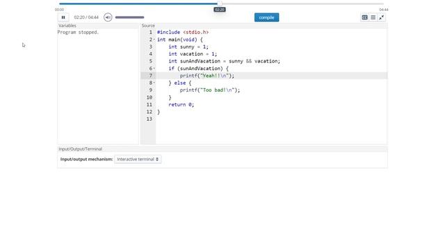 Combining logic conditions using the logical AND смотреть онлайн