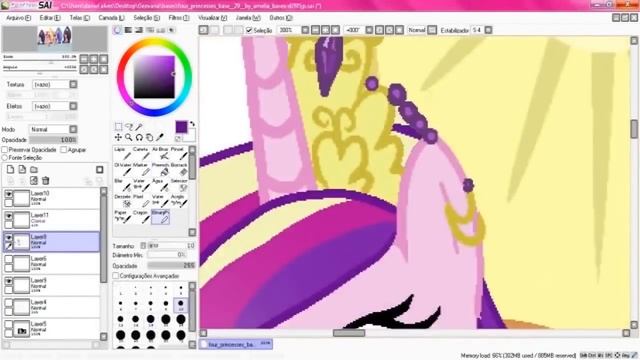 MLP SpeedPaint - The Royal Princesses In The Future (Base Edit) смотреть онлайн