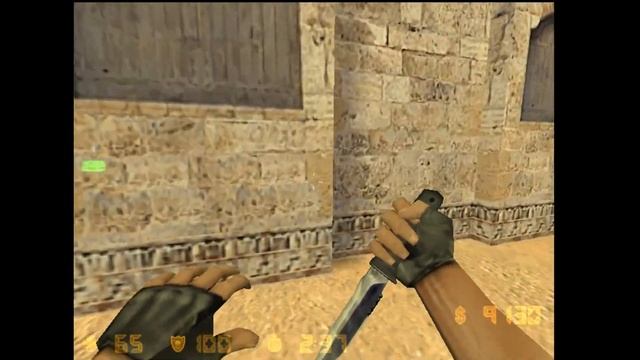 Counter Strike 1.3 gameplay 2020 (1 on 1) смотреть онлайн