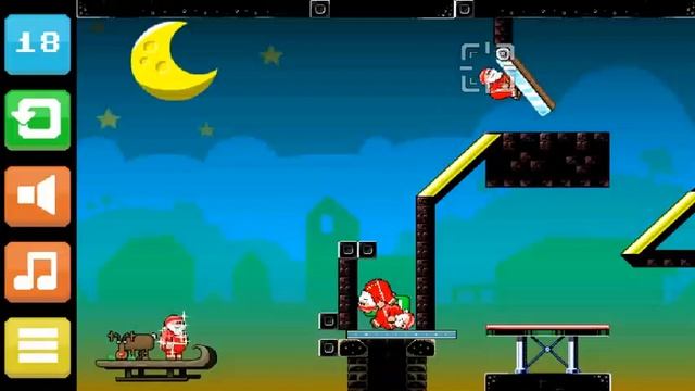 Super Santa Kicker (HTML5 Game): Level 1-26 смотреть онлайн