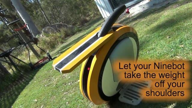 Ninebot One Luggage Carrier by Akira Kawatech смотреть онлайн