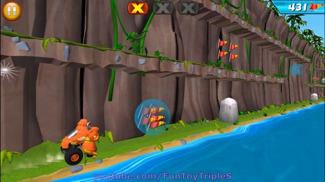Blaze: Obstacle Course - Gorilla - Transformation Dash смотреть онлайн