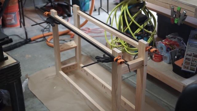DIY Console Table Build - Entry Way Table смотреть онлайн