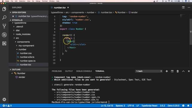 creating web components with stenciljs смотреть онлайн