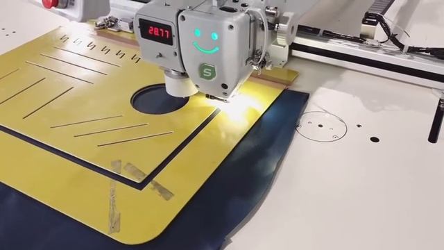 Автоматическая шаблонная швейная машина SP-812/913 смотреть онлайн