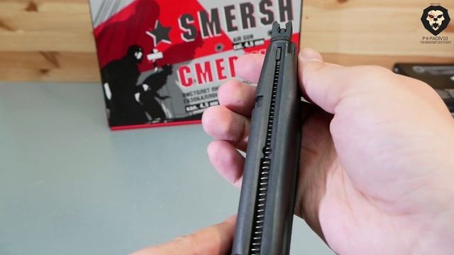 Пневматический пистолет Smersh H67 (TLC) видео обзор смотреть онлайн