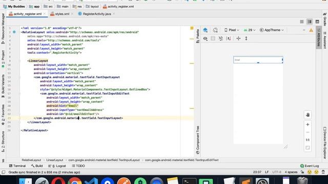 #3 Firebase Authentication - User Registration Part - 1 | Firebase Android Tutorials in Telugu смотреть онлайн