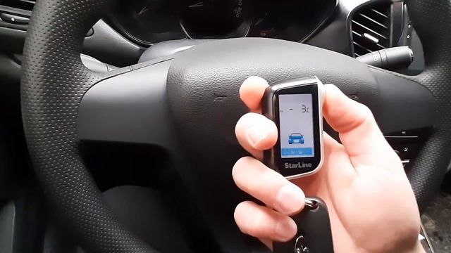 Star Line a 93 Настройка Автозапуска двигателя по температуре смотреть онлайн