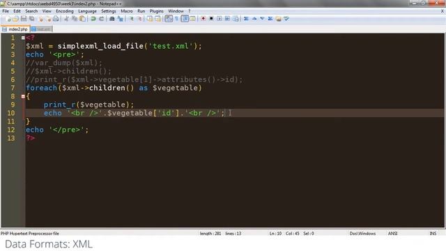10 - Data Formats - XML смотреть онлайн