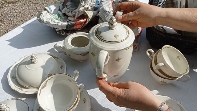 Распаковка на природе (часть 1).? ? Барахолка в Европе! Мои винтажные находки ? . смотреть онлайн