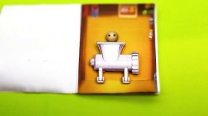 Kick The Buddy. Paper quiet game. Compilation. DIY