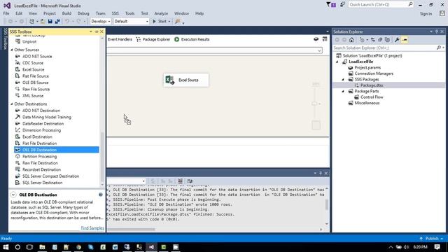 08 Load Excel File in SQL Server - SSIS | Import excel file in SQL Server using SSIS смотреть онлайн