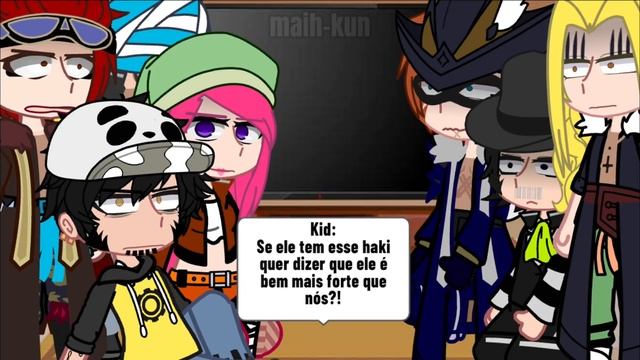 — (past) Worst Generation/Supernovas React To Luffy – One Piece React – Gacha Club ⭐️